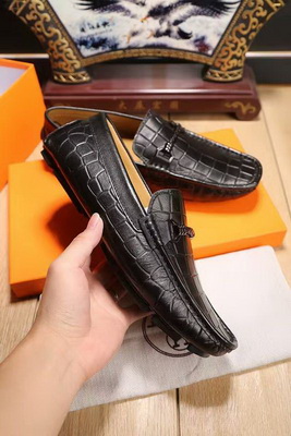 Hermes Business Casual Shoes--082